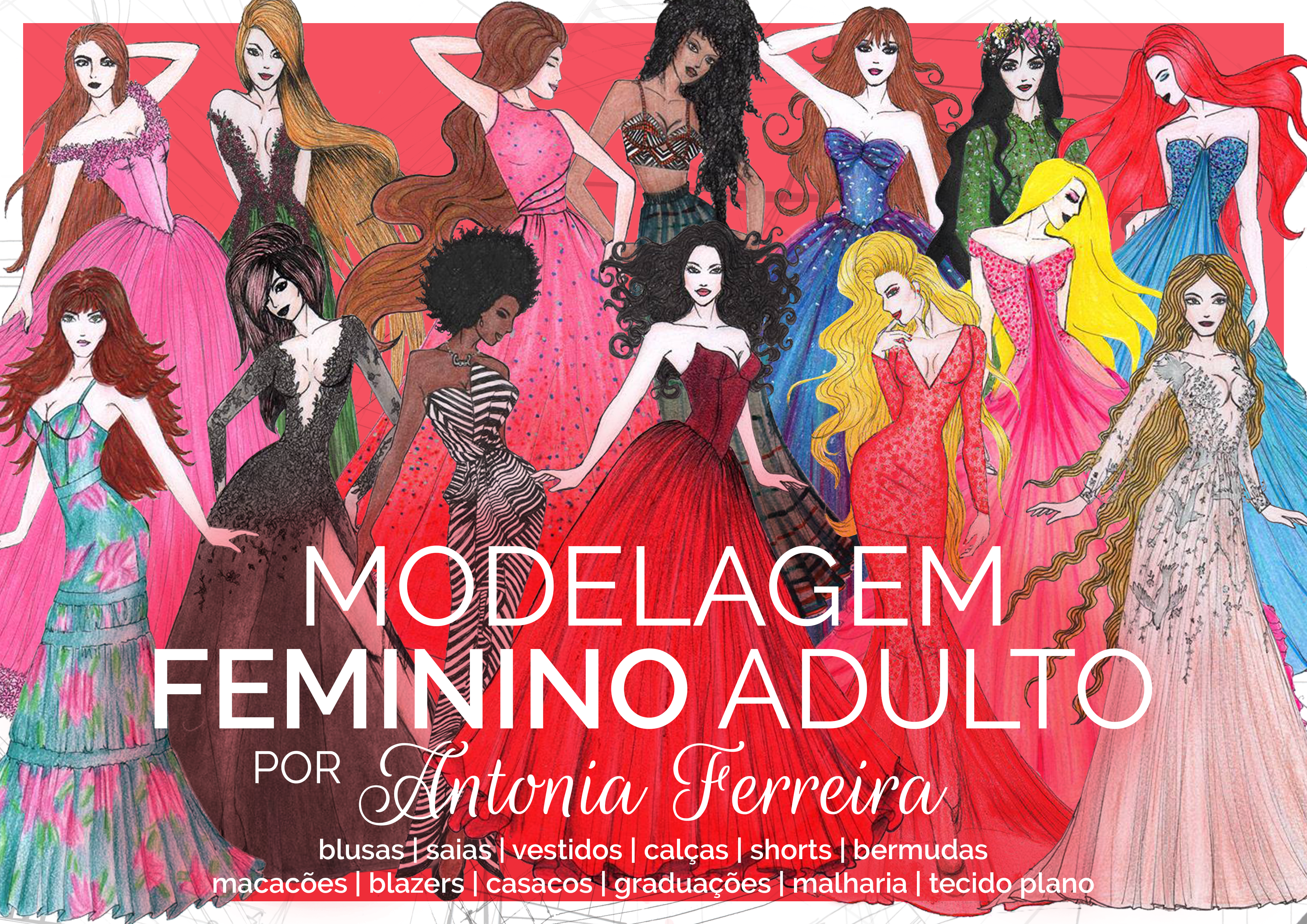 Novidade! Nova edição especial do Livro MODELAGEM FEMININO ADULTO