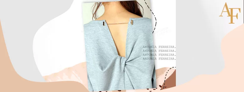 APRENDA A FAZER ESSE LINDO DESIGN TORCIDO NAS COSTAS | LEGENDADO antonia ferreira