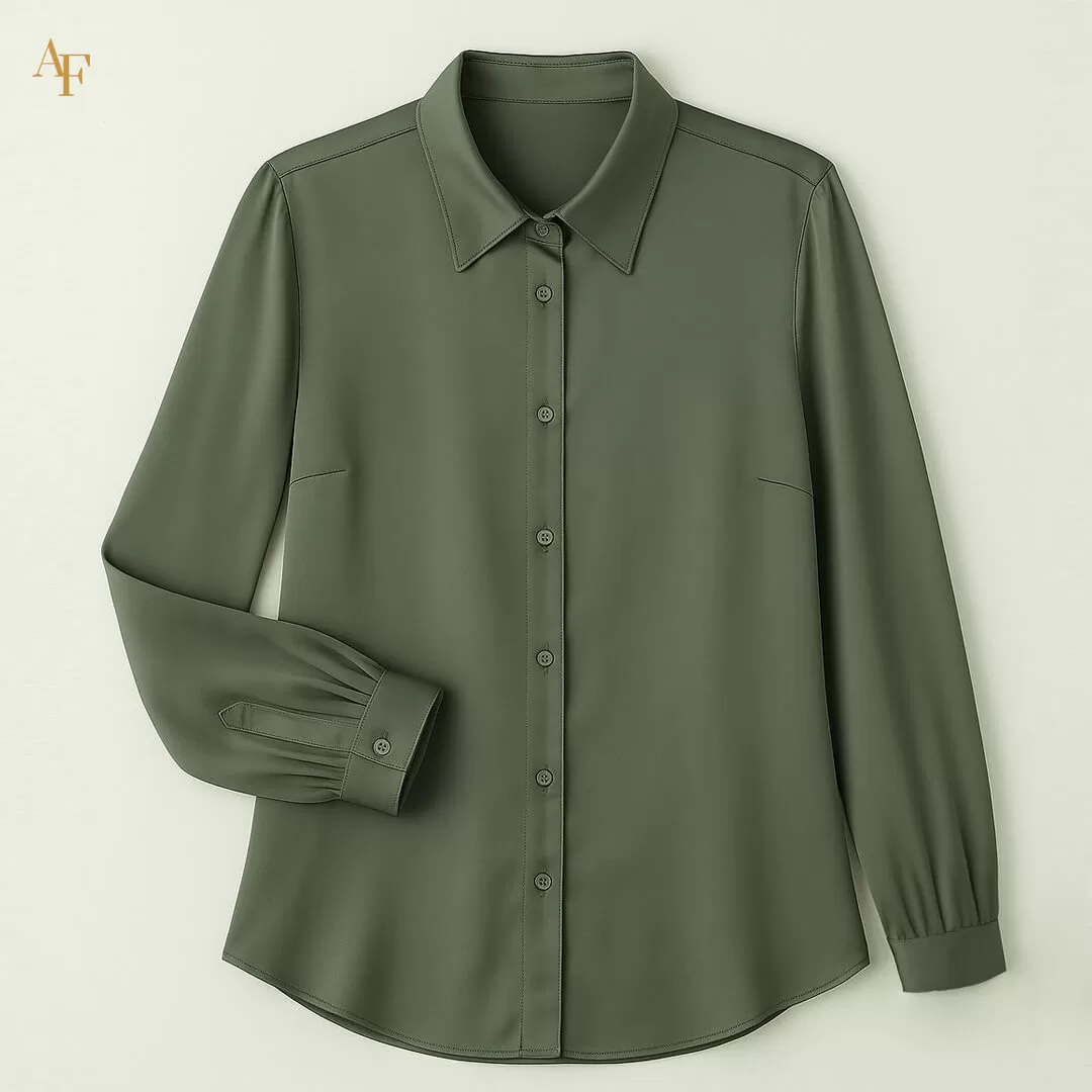 camisa antonia verde militar