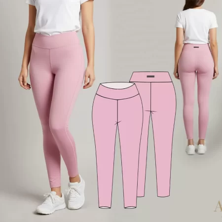 Molde de Calça Legging de Neoprene