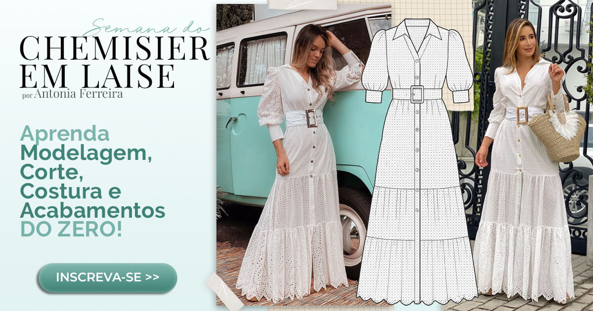 Maratona do Vestido Chemisier em Laise - Antonia Ferreira